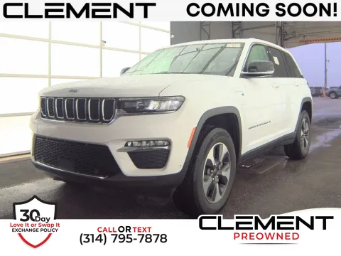White 2022 Jeep Grand Cherokee 4xe for sale in St. Charles, MO