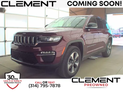 Red 2022 Jeep Grand Cherokee 4xe for sale in St. Charles, MO