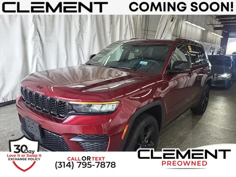 Red 2023 Jeep Grand Cherokee Altitude for sale in St. Charles, MO