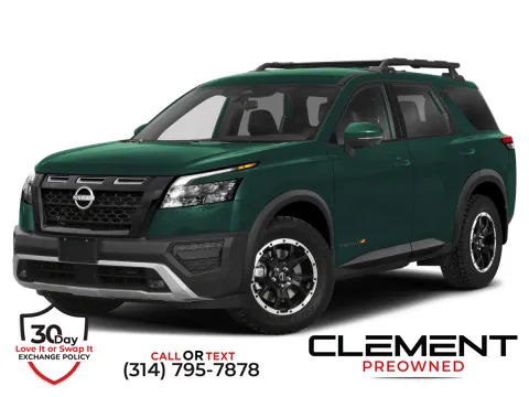 Red 2025 Nissan Pathfinder Rock Creek for sale in St. Charles, MO