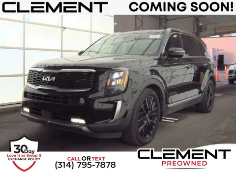 Black 2022 Kia Telluride SX for sale in St. Charles, MO