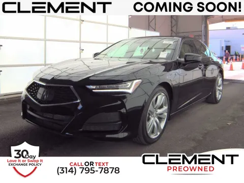 Blue 2021 Acura TLX Technology Package for sale in St. Charles, MO