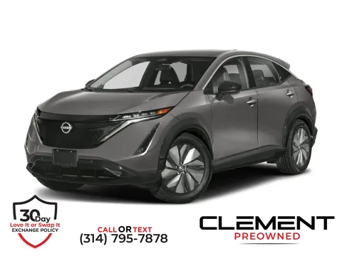 Black 2025 Nissan Ariya EVOLVE+ e-4ORCE for sale in St. Charles, MO