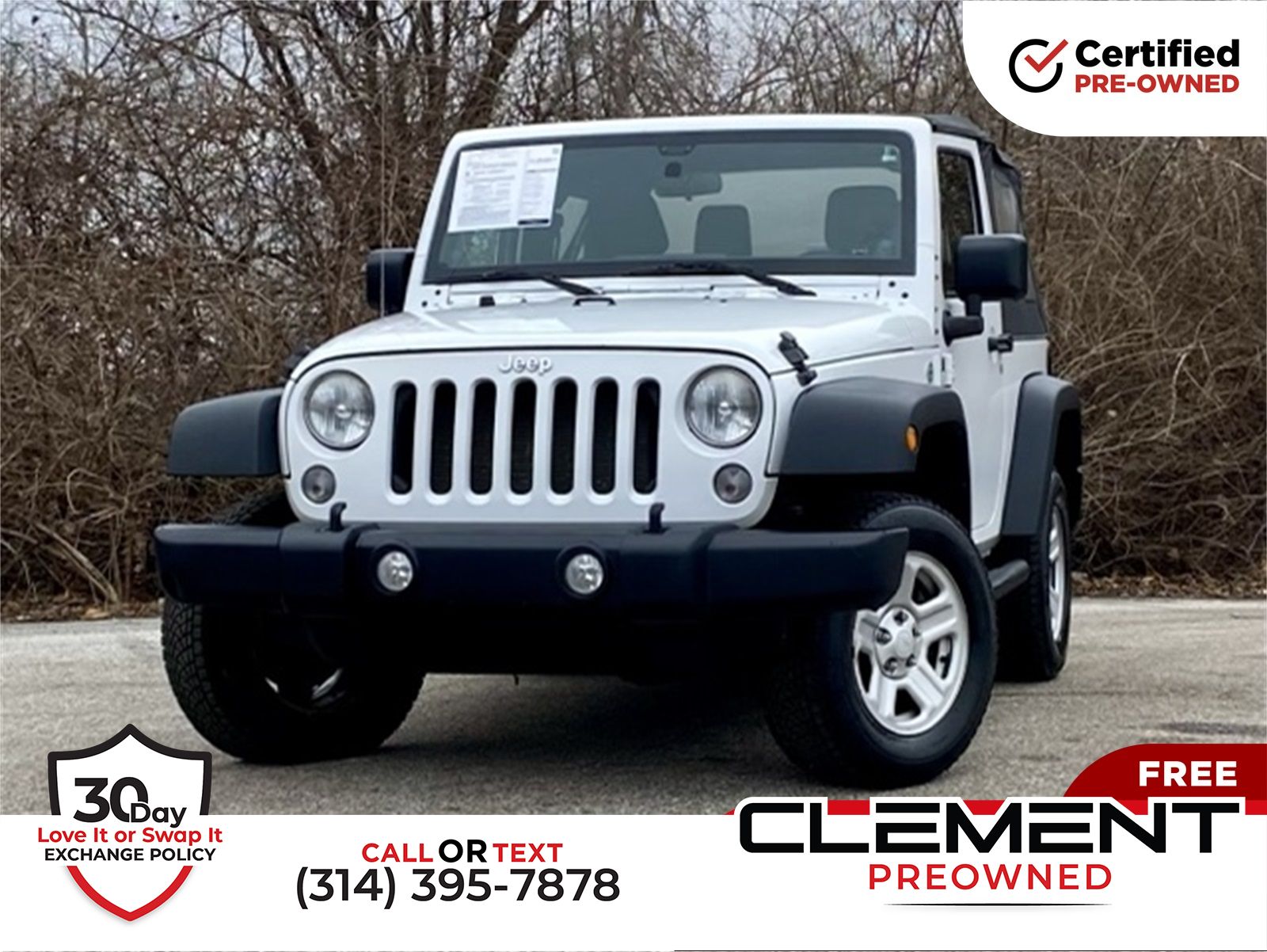 2014 Jeep Wrangler Sport for sale in St. Charles, MO