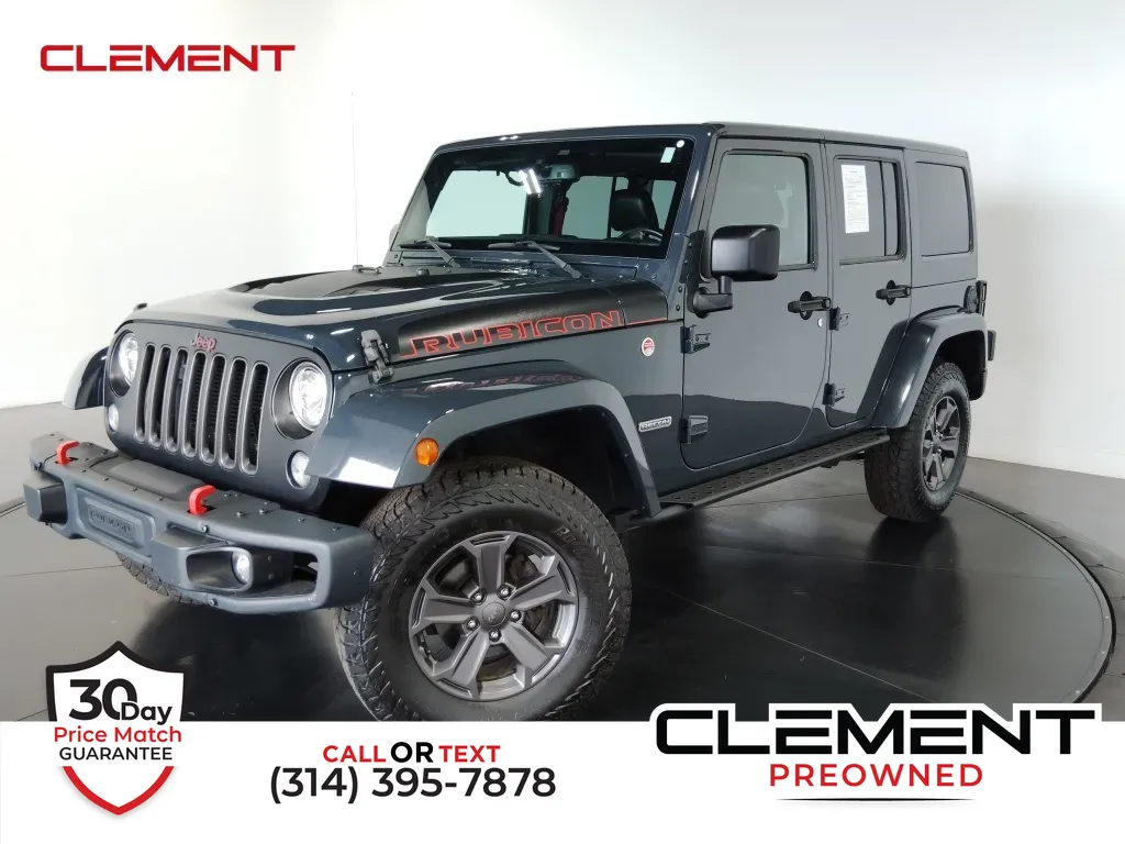 Used 2017 Jeep Wrangler Unlimited Rubicon Recon for sale in St. Charles, MO  at Clement Pre-Owned | VIN: 1C4BJWFG8HL718158, image size:1024x768