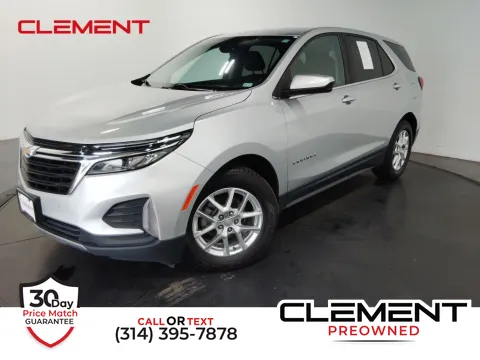 Silver 2022 Chevrolet Equinox LT for sale in St. Charles, MO