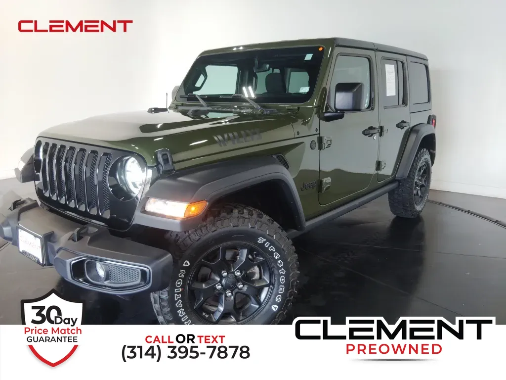 2022 Jeep Wrangler Unlimited Willys