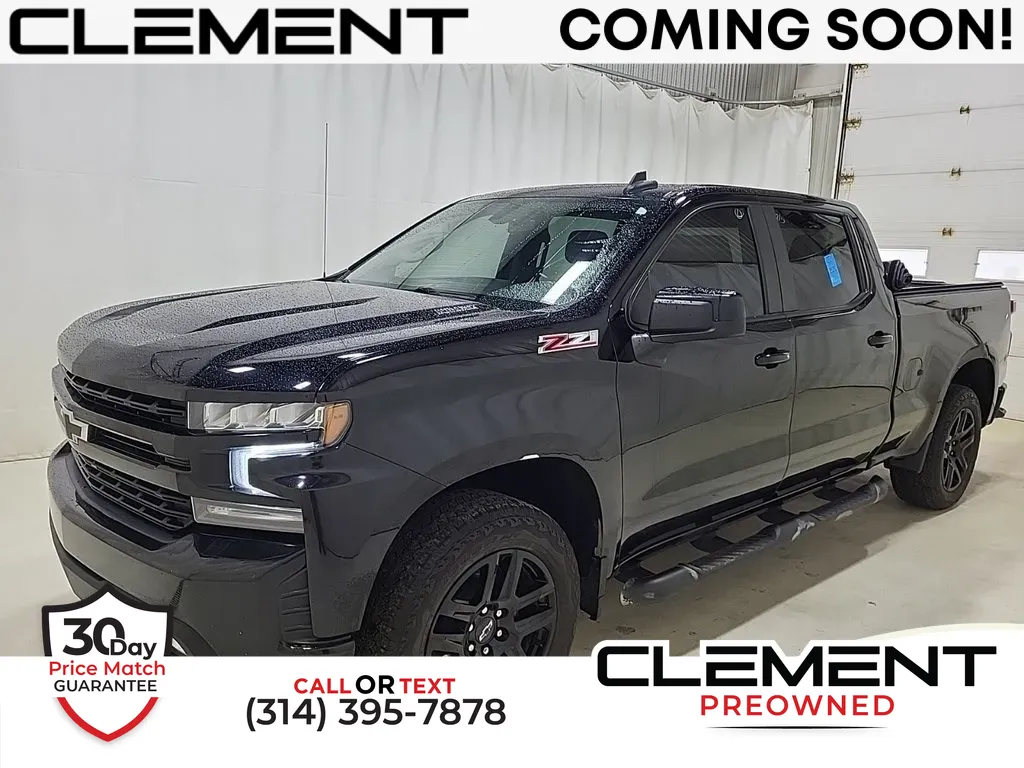 Black 2021 Chevrolet Silverado 1500 RST for sale in St. Charles, MO