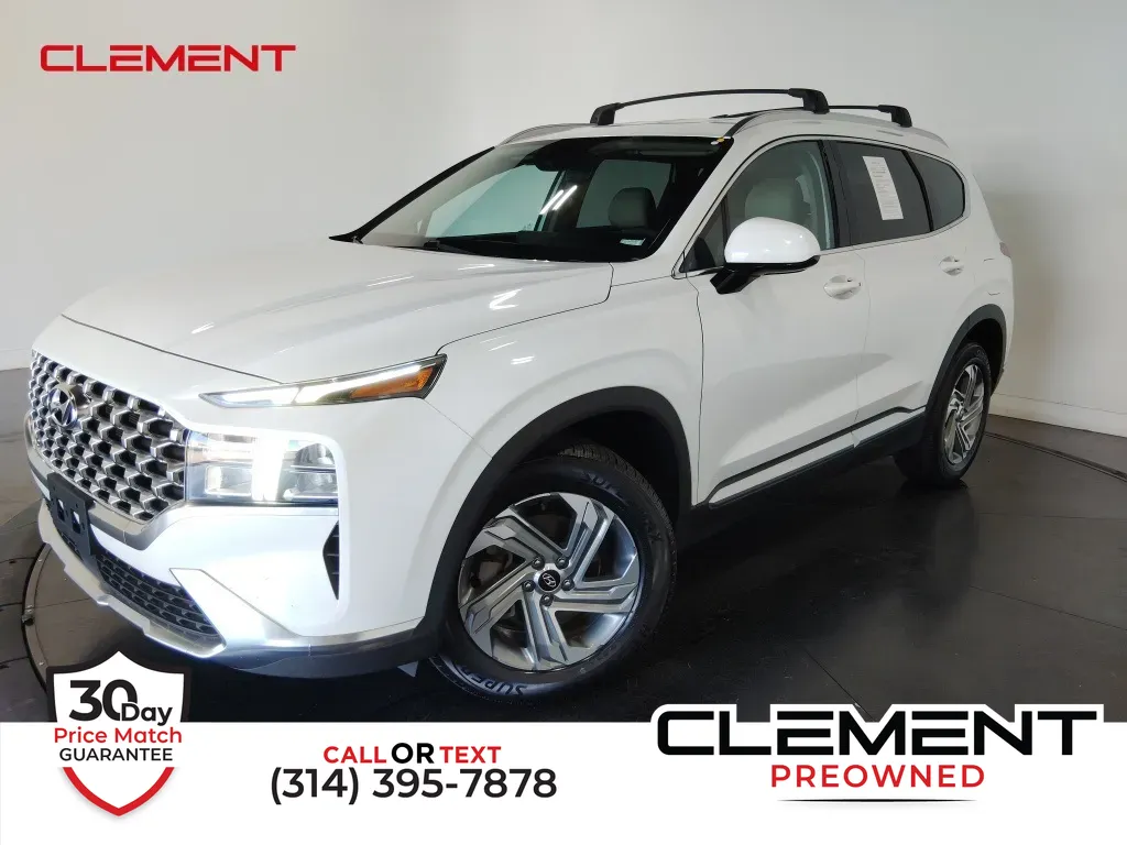 White 2022 Hyundai Santa Fe SEL for sale in St. Charles, MO