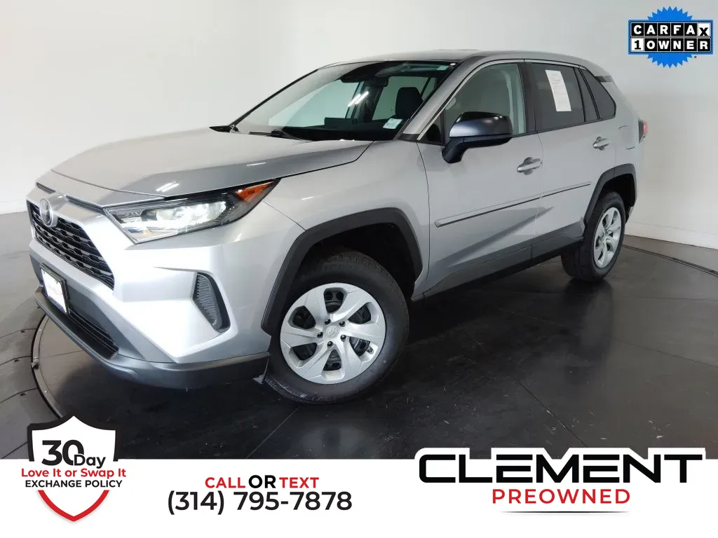 Silver 2022 Toyota RAV4 LE for sale in St. Charles, MO
