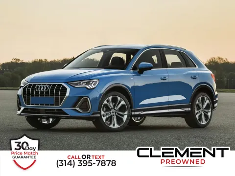 Black 2021 Audi Q3 Premium for sale in St. Charles, MO