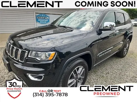 Black 2021 Jeep Grand Cherokee Limited for sale in St. Charles, MO