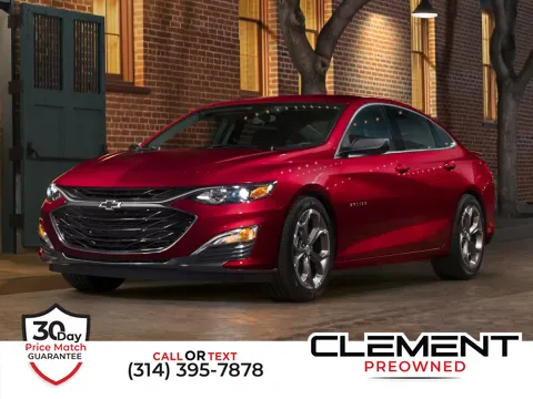 Silver 2020 Chevrolet Malibu LT for sale in St. Charles, MO
