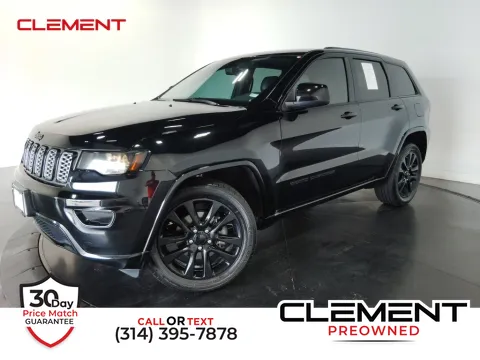 Black 2017 Jeep Grand Cherokee Altitude for sale in St. Charles, MO