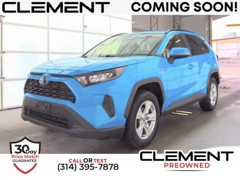 Blue 2020 Toyota RAV4 Hybrid LE for sale in St. Charles, MO