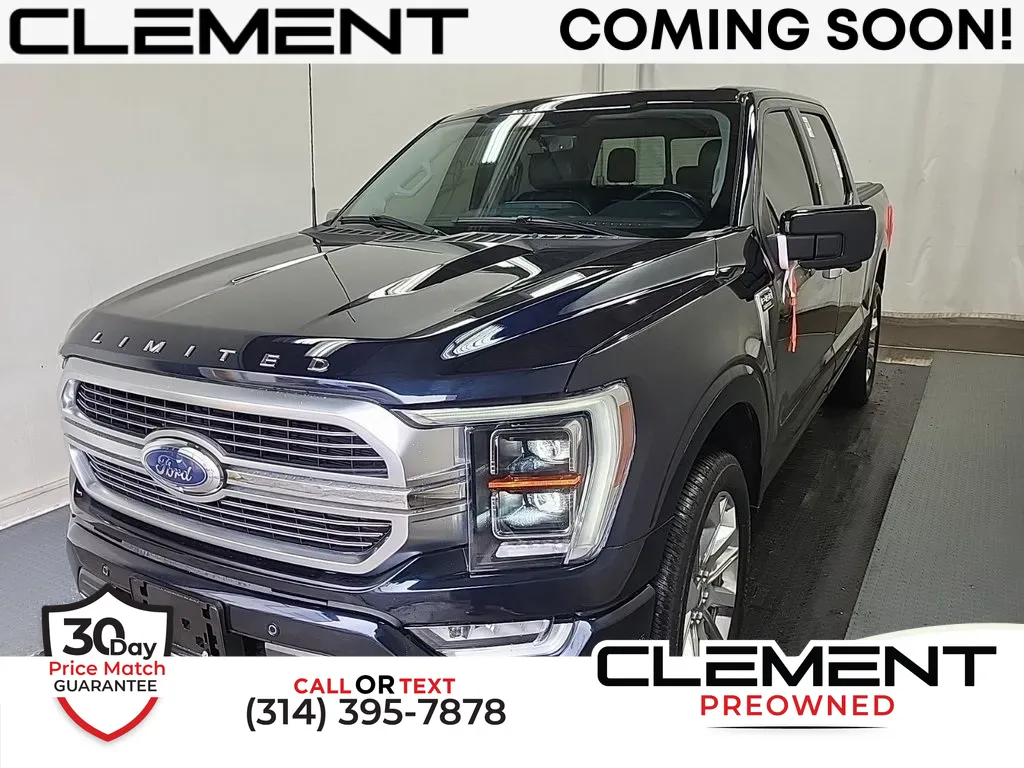 Blue 2023 Ford F-150 Limited for sale in St. Charles, MO
