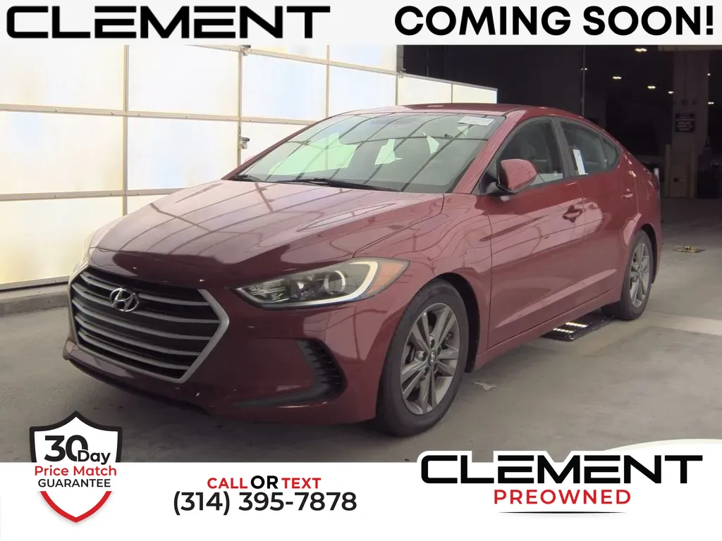 Red 2018 Hyundai Elantra SEL for sale in St. Charles, MO