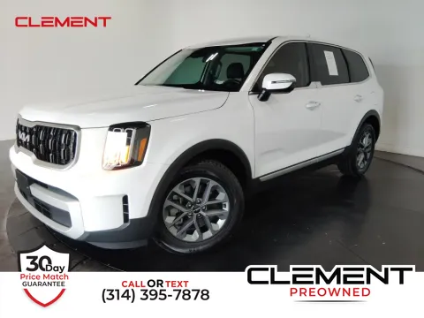 White 2024 Kia Telluride LX for sale in St. Charles, MO