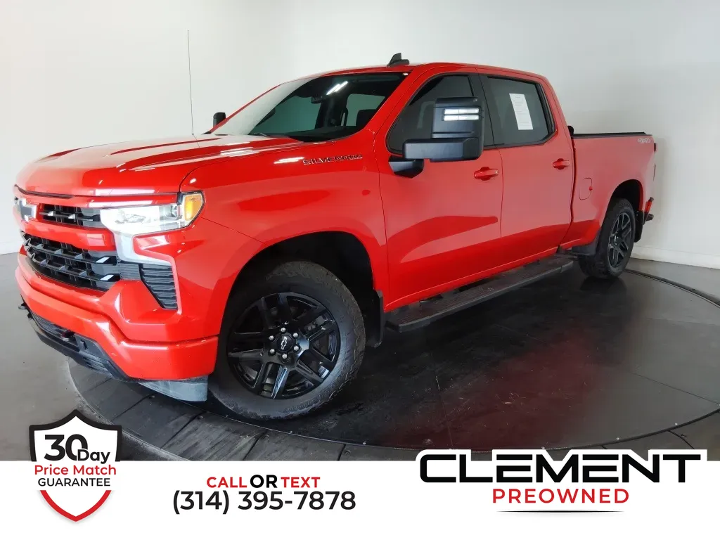 Red 2022 Chevrolet Silverado 1500 RST for sale in St. Charles, MO