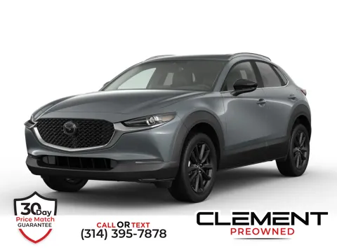 Gray 2023 Mazda CX-30 2.5 S Carbon Edition for sale in St. Charles, MO