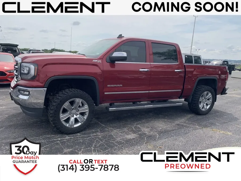 Red 2018 GMC Sierra 1500 SLT for sale in St. Charles, MO