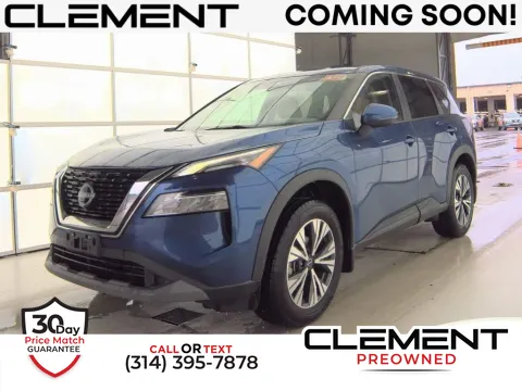 Blue 2022 Nissan Rogue SV for sale in St. Charles, MO