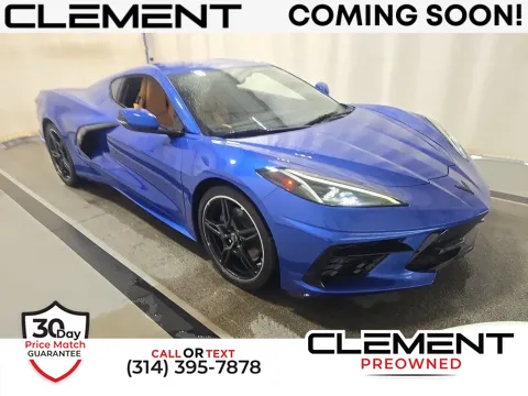 Blue 2021 Chevrolet Corvette Stingray for sale in St. Charles, MO