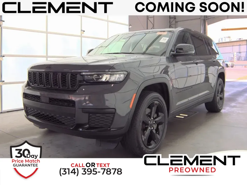Gray 2022 Jeep Grand Cherokee L Altitude for sale in St. Charles, MO
