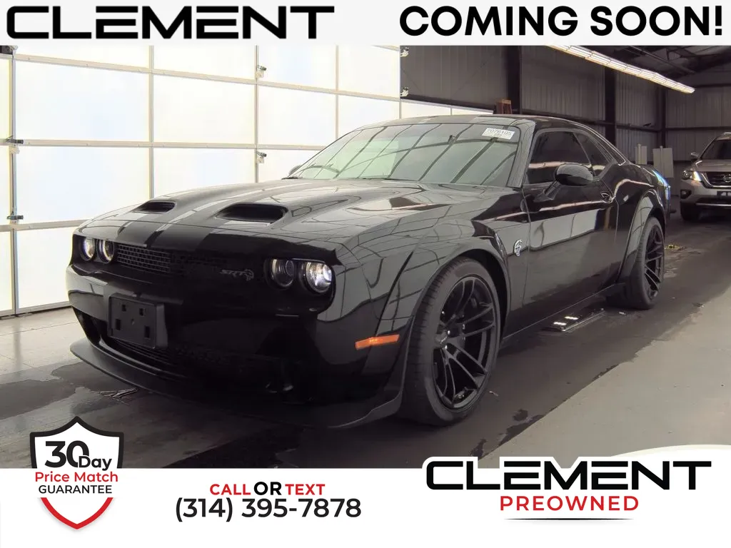 Black 2022 Dodge Challenger SRT Hellcat Widebody for sale in St. Charles, MO