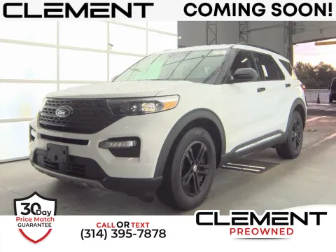 White 2021 Ford Explorer XLT for sale in St. Charles, MO