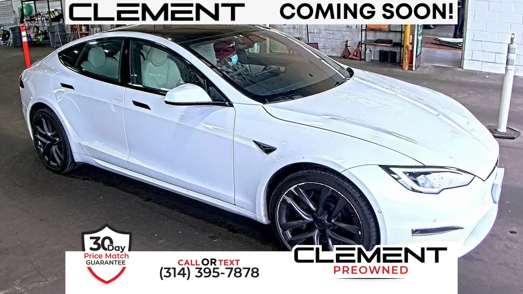 White 2022 Tesla Model S Plaid for sale in St. Charles, MO