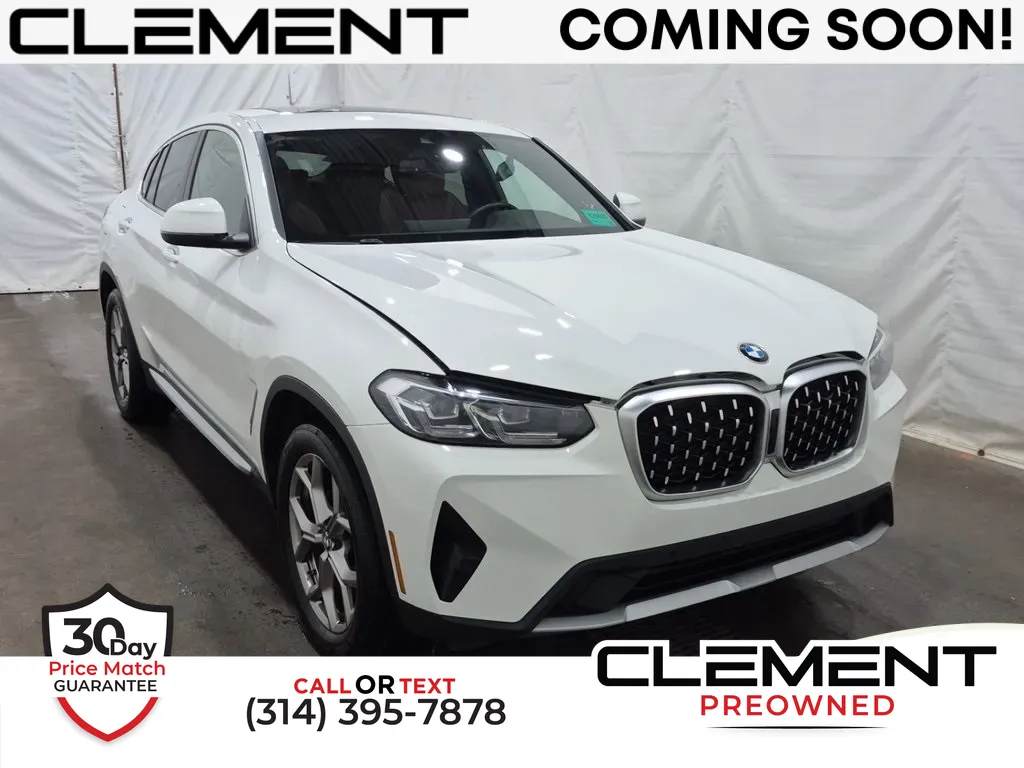 White 2022 BMW X4 xDrive30i for sale in St. Charles, MO