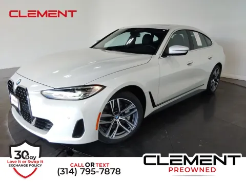 White 2023 BMW 4 Series 430i Gran Coupe for sale in St. Charles, MO