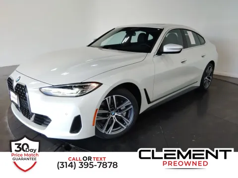 White 2023 BMW 4 Series 430i Gran Coupe for sale in St. Charles, MO