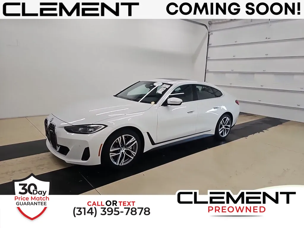 White 2023 BMW 4 Series 430i Gran Coupe for sale in St. Charles, MO
