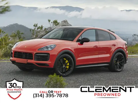 Gray 2022 Porsche Cayenne Coupe S for sale in St. Charles, MO