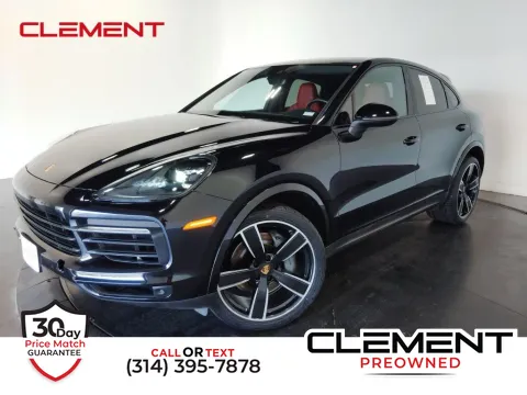 Black 2022 Porsche Cayenne Coupe S for sale in St. Charles, MO