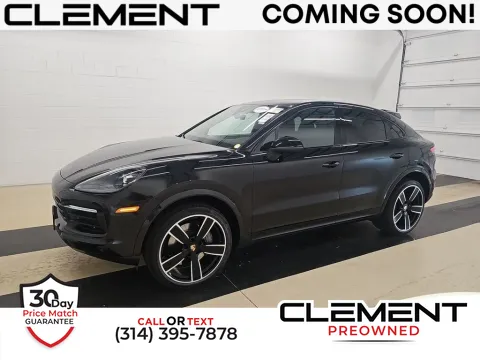 Black 2022 Porsche Cayenne Coupe S for sale in St. Charles, MO