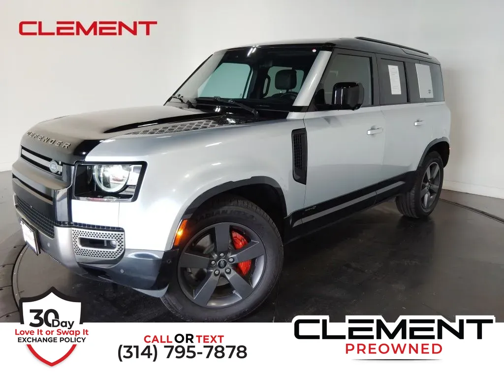 Silver 2022 Land Rover Defender 110 X for sale in St. Charles, MO