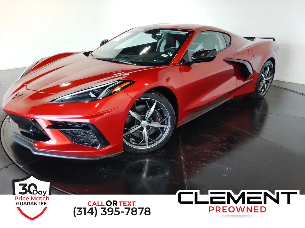 Red 2021 Chevrolet Corvette Stingray for sale in St. Charles, MO