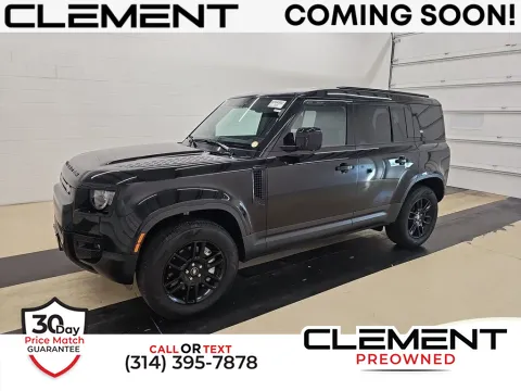 Black 2023 Land Rover Defender 110 SE for sale in St. Charles, MO