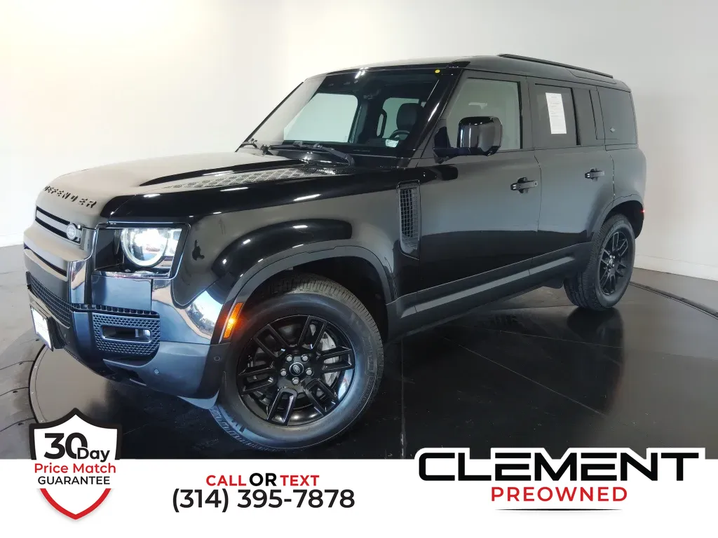 Black 2023 Land Rover Defender 110 SE for sale in St. Charles, MO