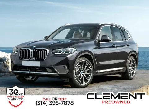 Black 2022 BMW X3 xDrive30i for sale in St. Charles, MO