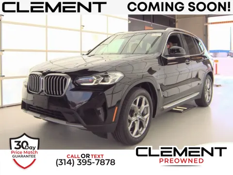 Black 2022 BMW X3 xDrive30i for sale in St. Charles, MO