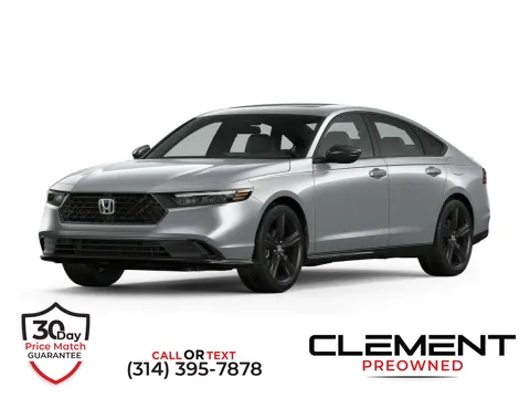 Blue 2023 Honda Accord Hybrid Sport for sale in St. Charles, MO