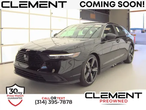 Black 2023 Honda Accord Hybrid Sport for sale in St. Charles, MO