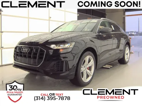 Black 2019 Audi Q8 3.0T Prestige for sale in St. Charles, MO