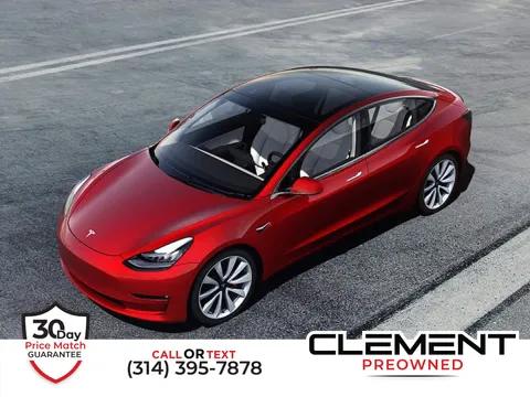 Blue 2021 Tesla Model 3 Standard Range Plus for sale in St. Charles, MO