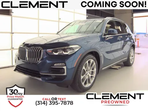 Blue 2021 BMW X5 xDrive45e for sale in St. Charles, MO