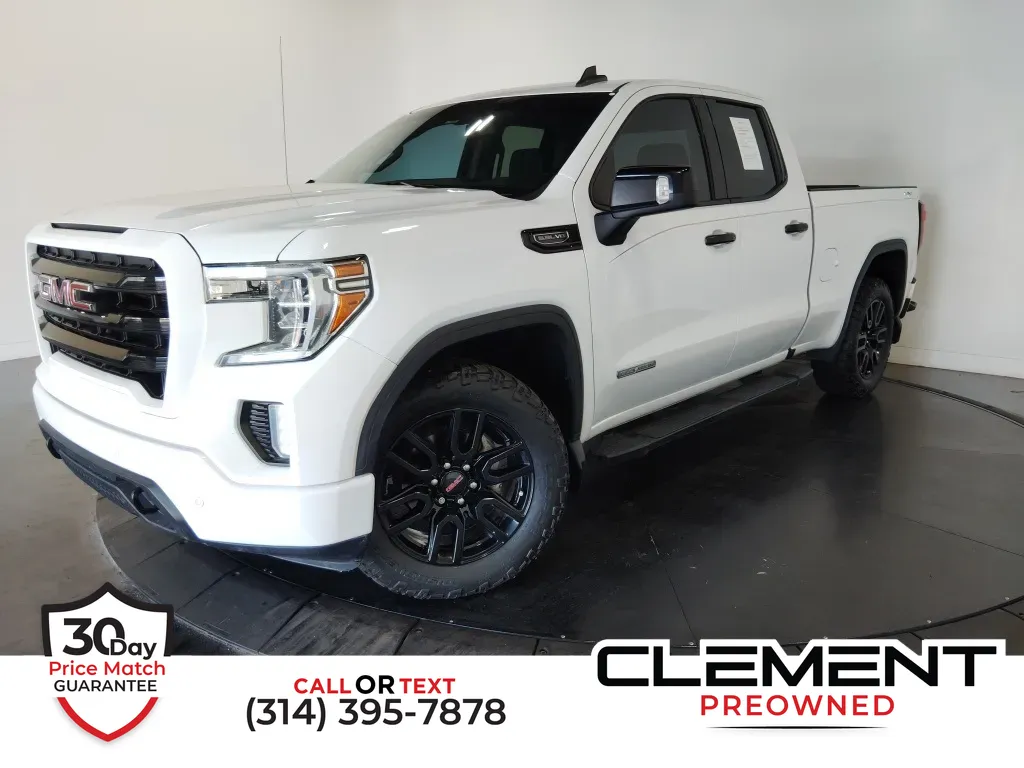 White 2019 GMC Sierra 1500 Elevation for sale in St. Charles, MO